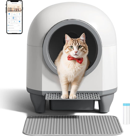 PurifyPaws™ Smart Self-Cleaning Litter Box – Odor-Free, Hands-Free, Fully Automatic